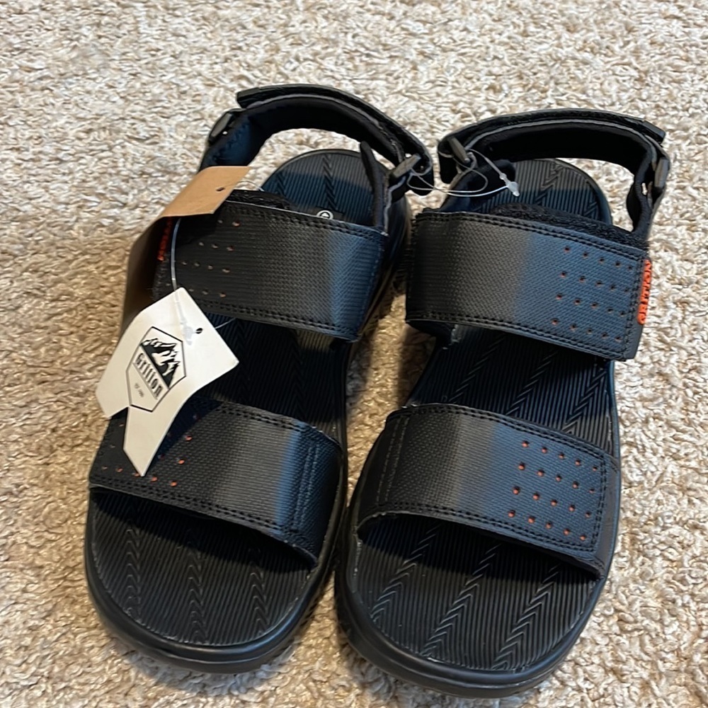 GRITION Men Sandals Outdoor Beach Summer Slippers Male Shoes Flat Lightw… - Picture 7 of 11
